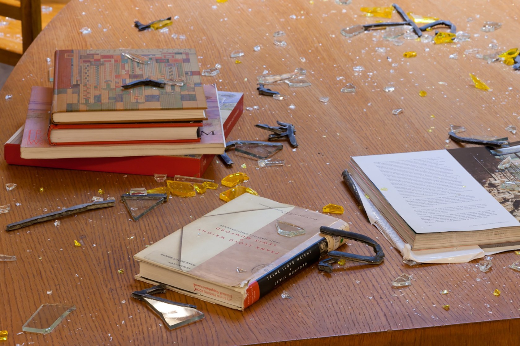 On the subjet of horizontals...(Piet und Theo), Intervals, Guggenheim New York, 2010 © Chris McKay