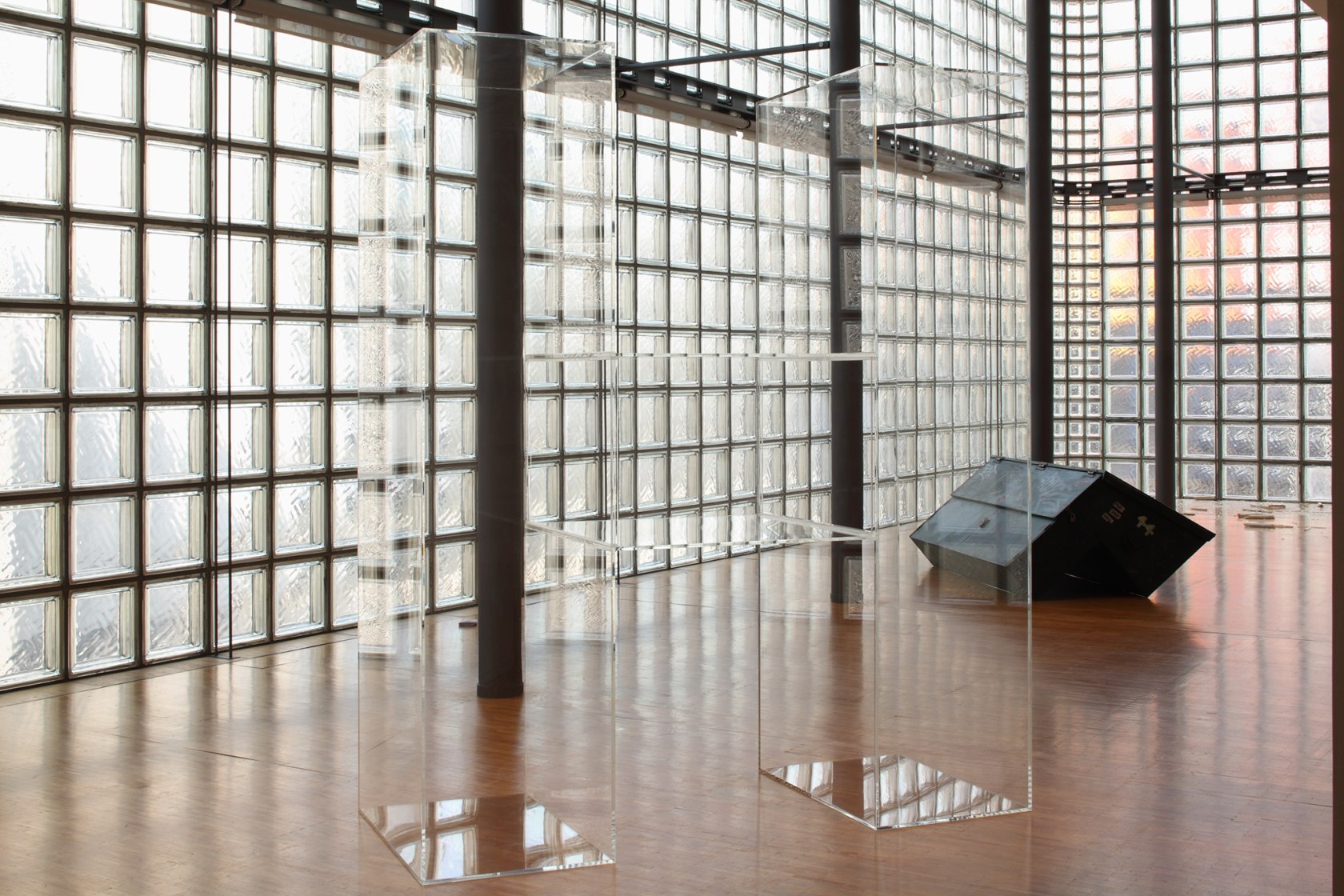 Exhibition view, Icarus Falling - An Exhibition Lost, Le Forum, Tokyo, 2011 © Kiezo Kioku