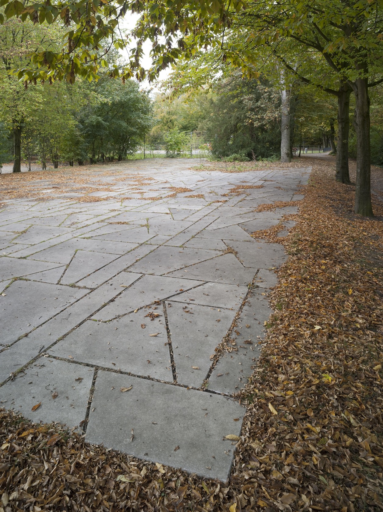 Exhibition view, We Are Still and Reflective, Münster Sculpture Project, 2007 © Roman Mensing