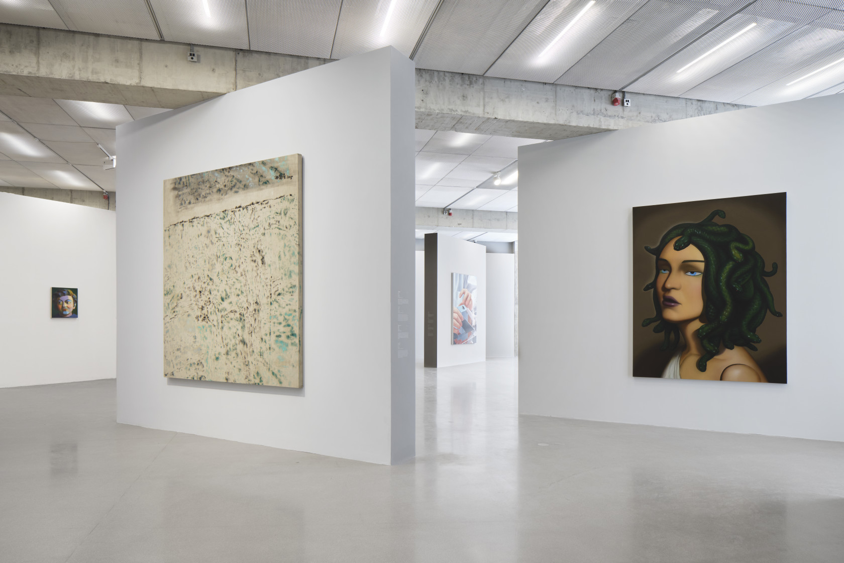 Exhibtion view: A Cloud in Trousers: Painting Today, West Bund Museum, Shanghai, 2024. Photo © West Bund Museum