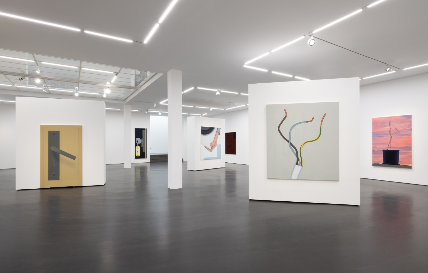 Exhibition view: Tomasz Kręcicki, Move, Esther Schipper, Berlin, 2025. Photo: © Andrea Rossetti