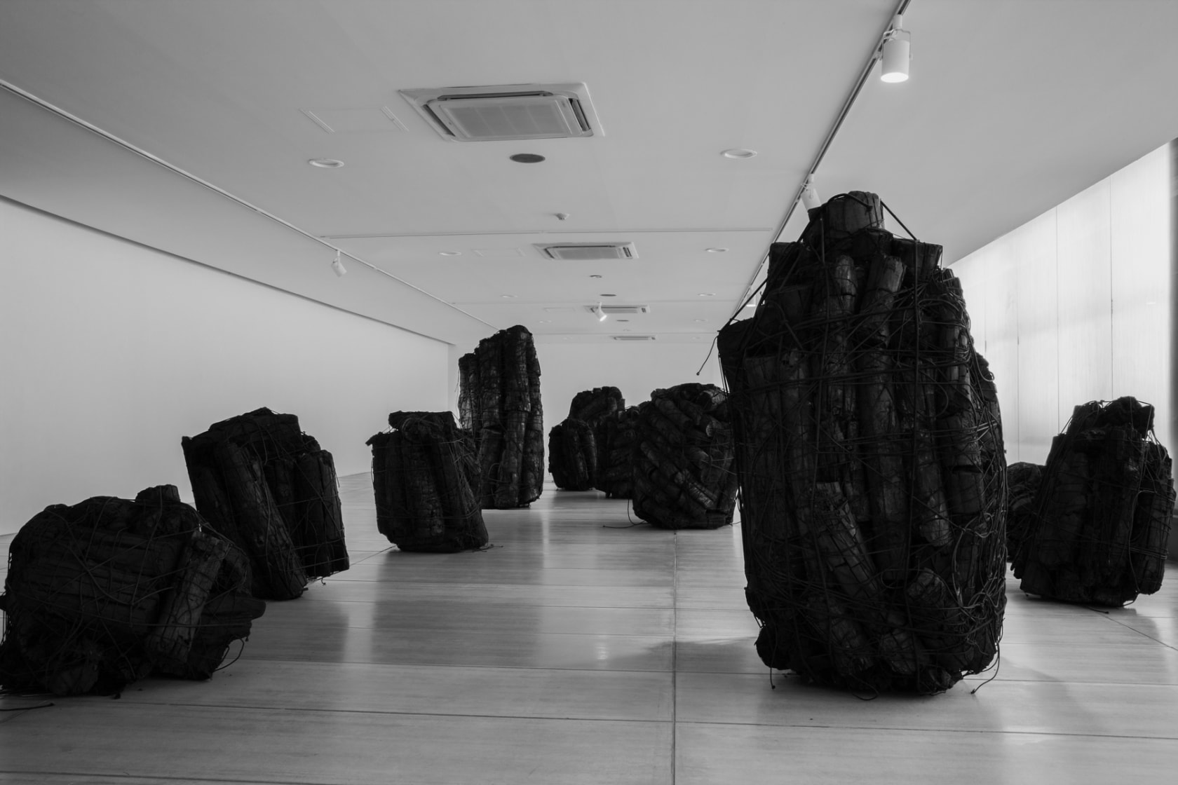 Exhibition view: Lee Bae, Indang Museum, Daegu, 2021.
