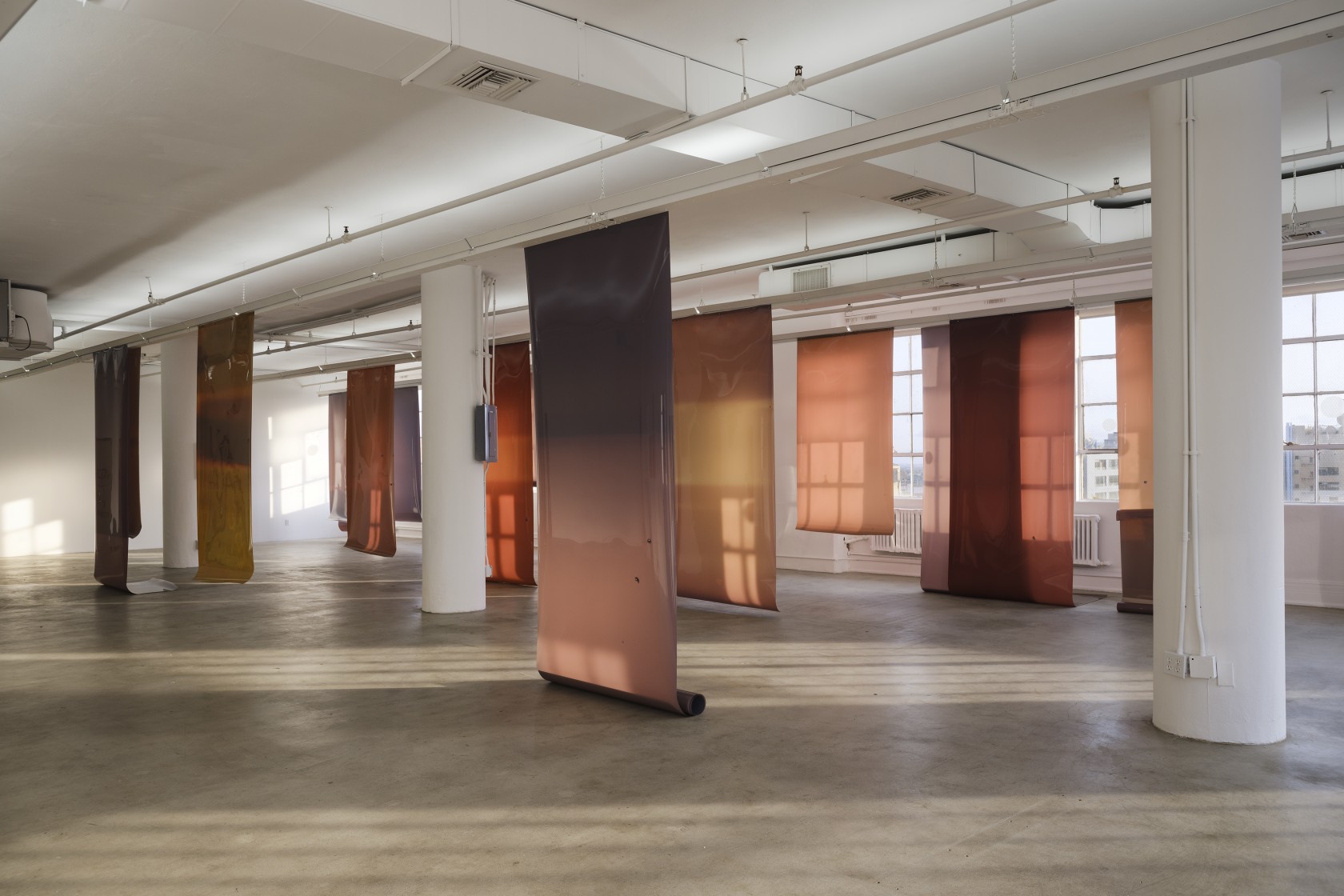 Exhibition view: Lotus L. Kang, Molt, Horizon Art Foundation, Los Angeles, 2022. Photo © Ed Mumford