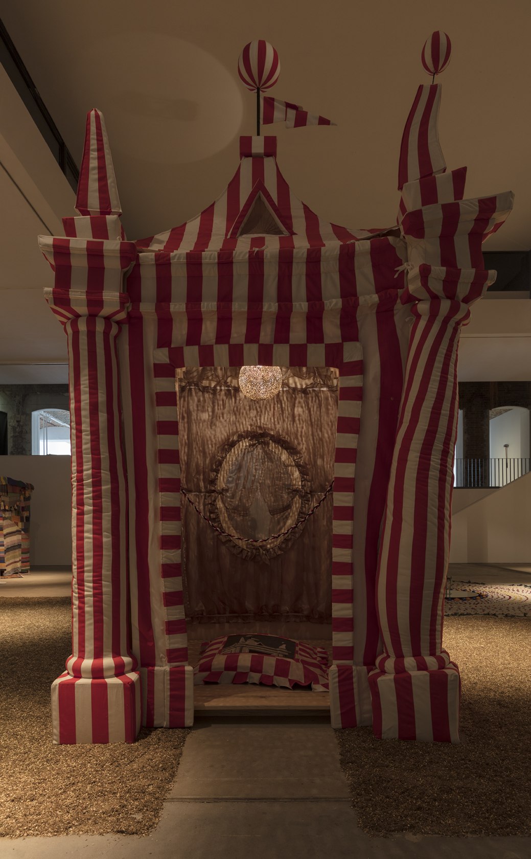 Exhibition view: AA Bronson’s Garten der Lüste, KW Institute for Contemporary Art, Berlin (2018). Photo © Andrea Rossetti