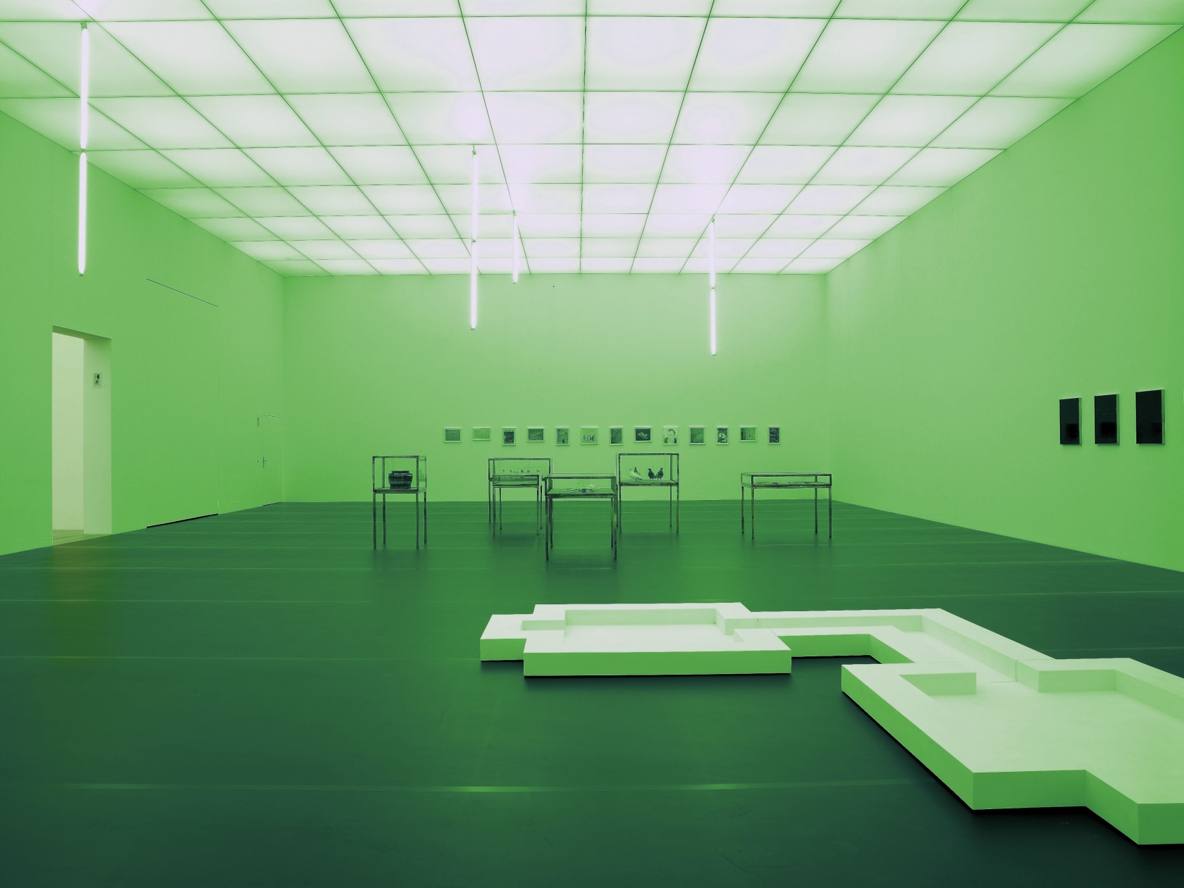 Exhibition view: Matti Braun, Kola, Kunstmuseum Liechtenstein, Vaduz, 2009. Photo © Stefan Altenburger