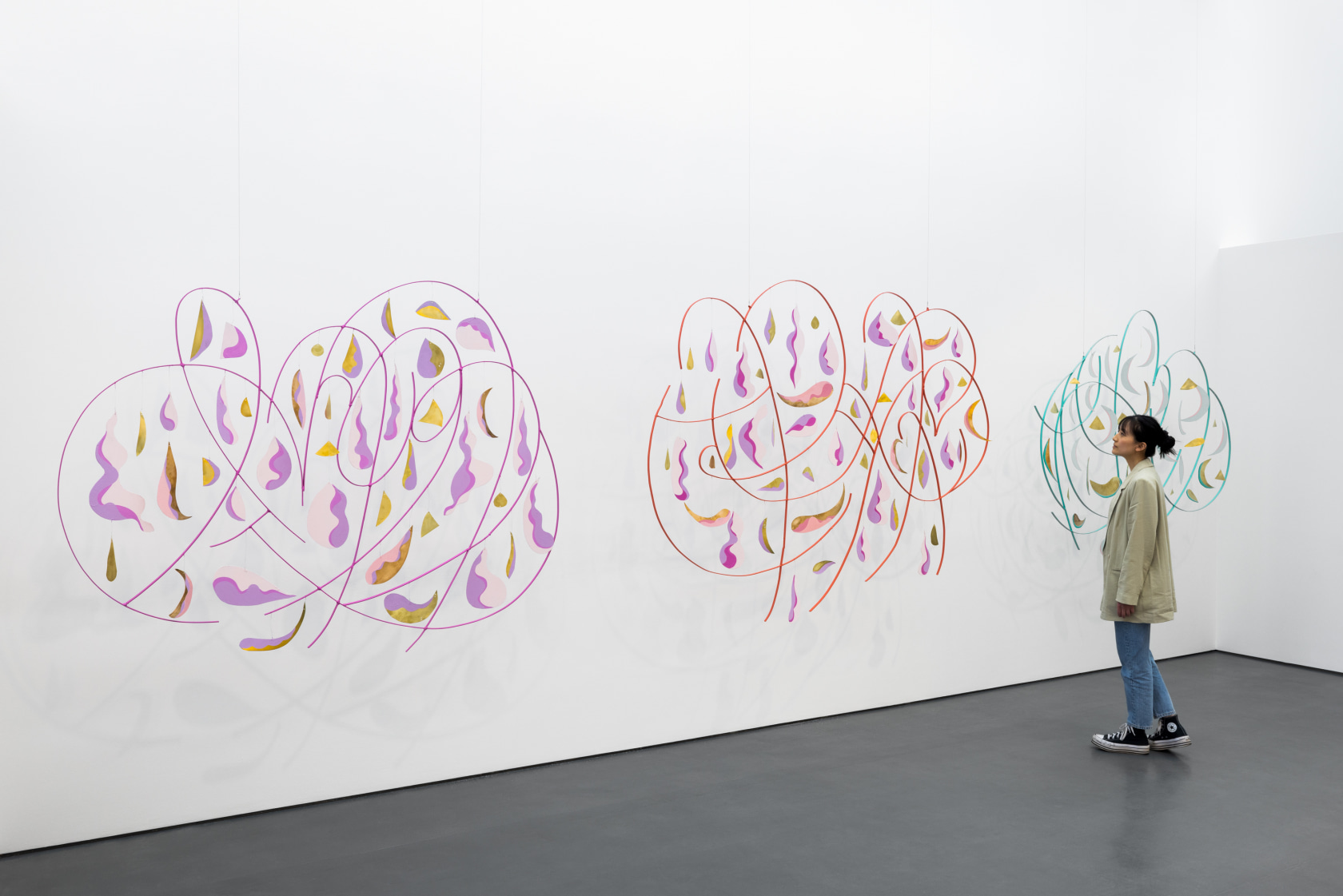 Exhibition view: Nathan Carter, Silky-way Sylvan Slip-throughs Serrated Sub-space Side-winders and Countess Von Venomous’ Private Pearl Position, Esther Schipper, Berlin,...