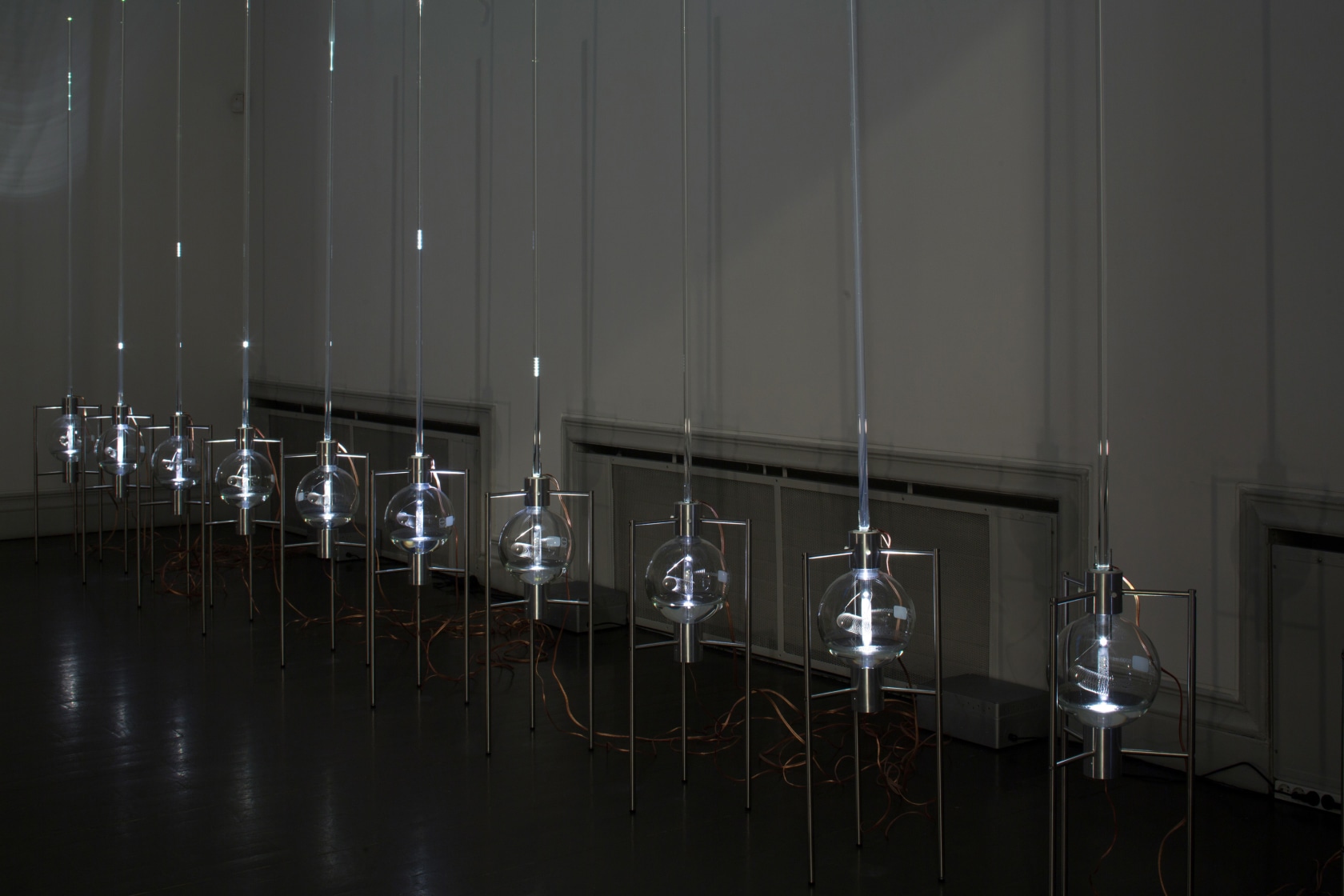 Grönlund-Nisunen, Liquid Diagram, 2009. Exhibition view: Grey Area, 2017, Taidehalli Helsinki. Photo © Grönlund-Nisunen