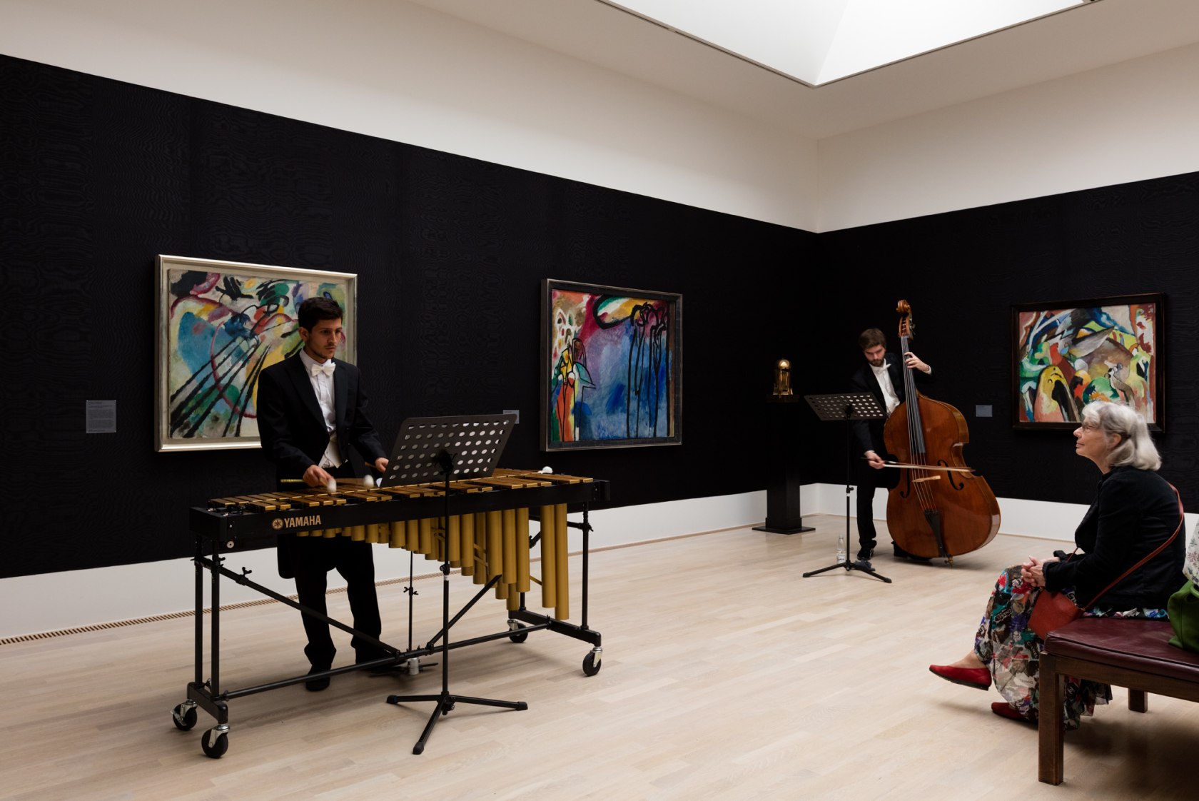 Symphony 80, 2017, performance, original score. Exhibition view: Lenbachhaus, Munich, June 25, 2017. Photo © Andrea Rossetti