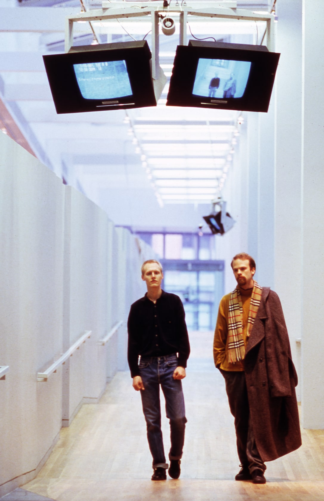 Exhibition view: Julia Scher, Occupational Placement, Wexner Center for the Arts, Columbus (1989 – 1990) Photo © Wexner Center for...