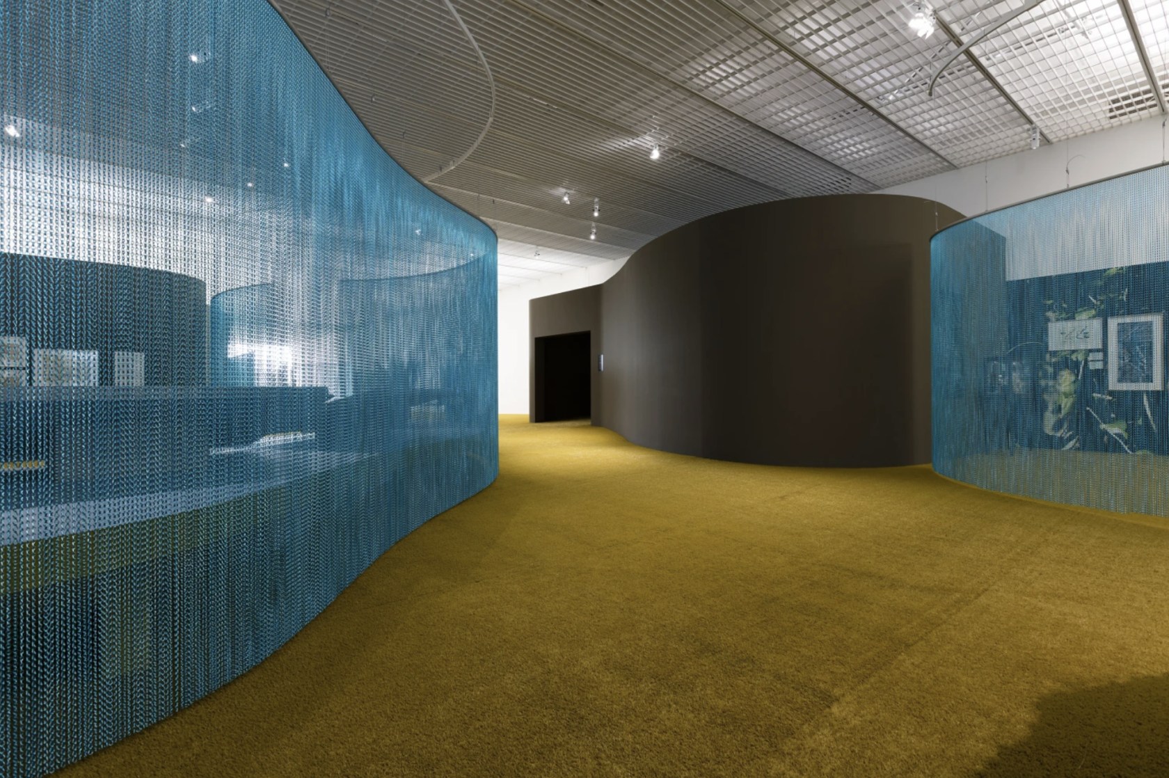 Exhibition view: Infinite Garden, from Giverny to Amazonia, Centre Pompidou-Metz, 2017. Scenography and exhibition architecture by Daniel Steegmann Mangrané. Photo...