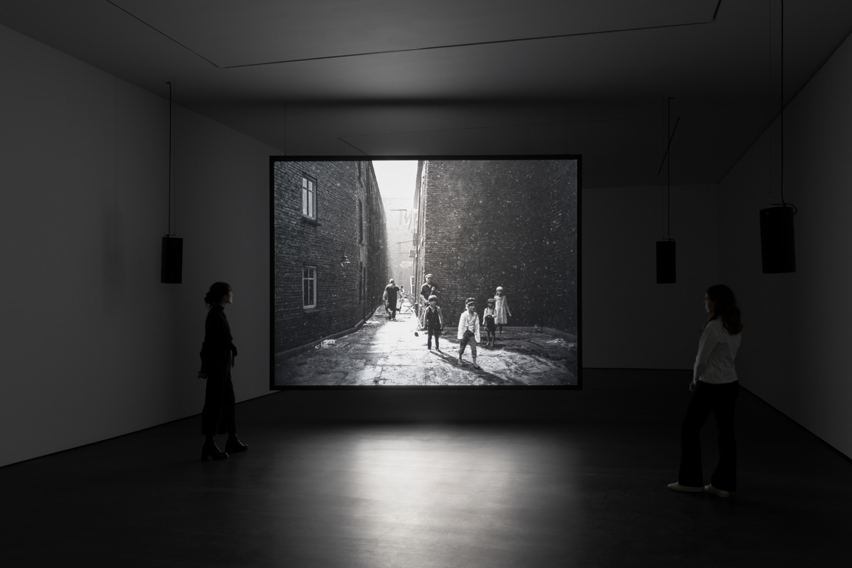 David Claerbout, The Close, 2022. Exhibition view: David Claerbout, Hemispheres, Esther Schipper, Berlin, 2022. © VG Bild-Kunst, Bonn 2022. Photo...