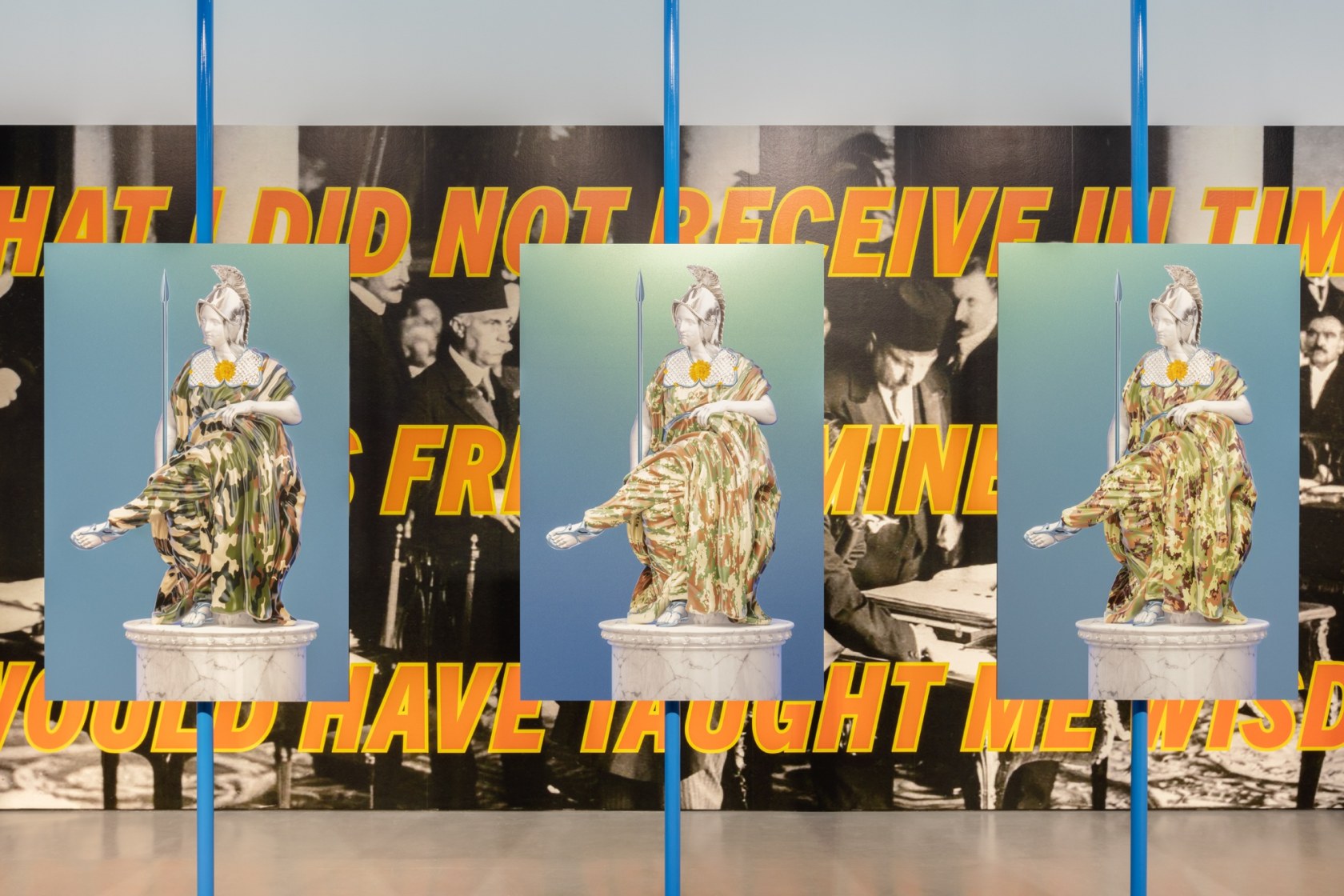 Exhibition view: Cemile Sahin, It Would Have Taught Me Wisdom, Esther Schipper, Berlin, 2021. Photo © Andrea Rossetti