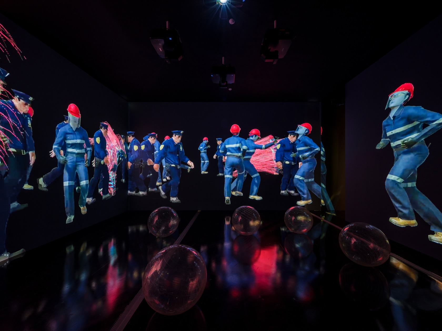 Exhibition view: A Sea of Data, National Museum of Modern and Contemporary Art, Korea (MMCA), 2022. Photo © Hong Cheolki