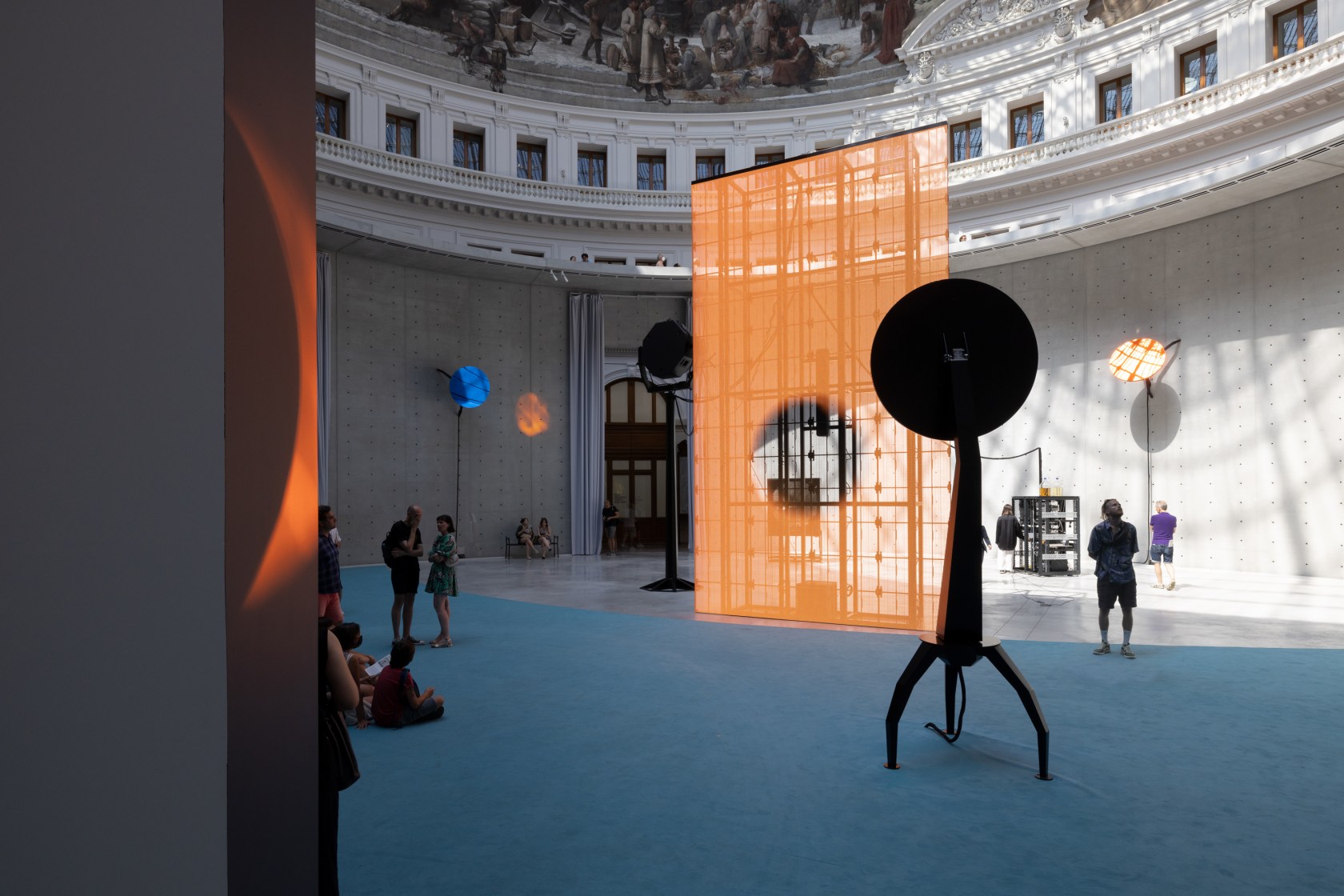 Philippe Parreno, Echo2, 2022 (detail). Exhibition view: Une seconde d'éternité, Bourse de Commerce – Pinault Collection, Paris, 2022. © Tadao...