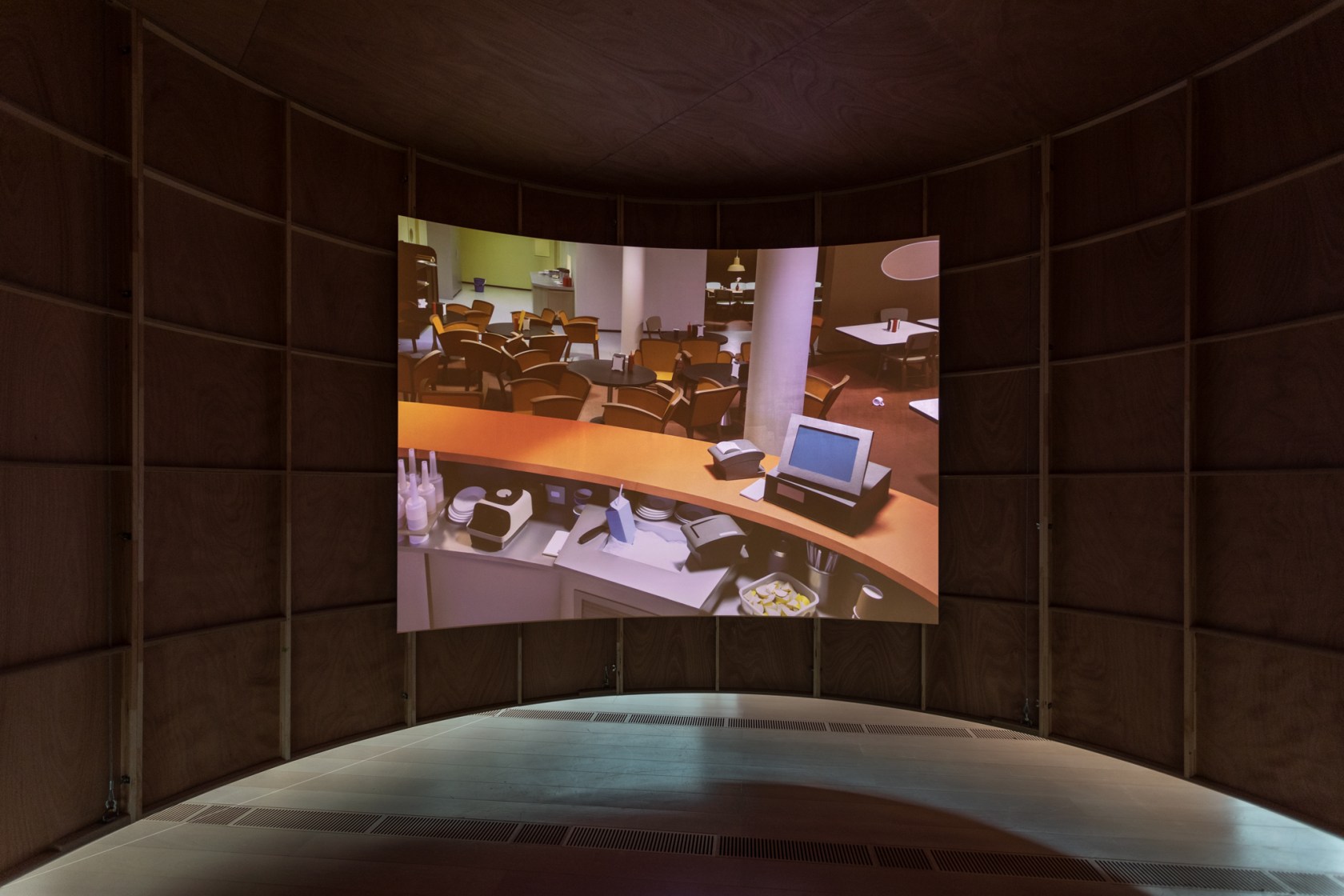 Exhibition view: Mundo de Papel, Centro Botin, Santander, 2021. Photo © Vicente Paredes