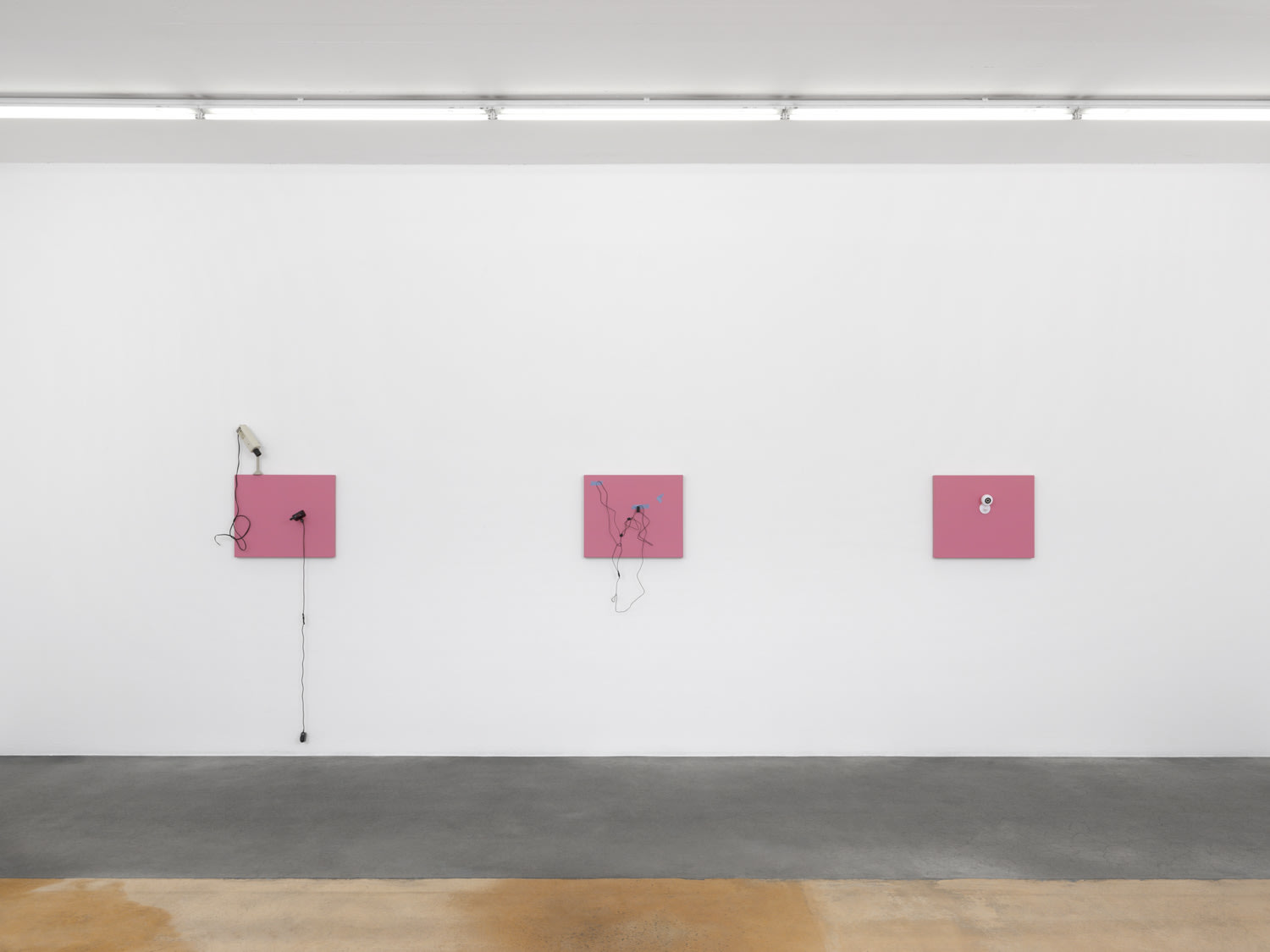 Exhibition view: Julia Scher, MAMCO, Geneva, 2021. Photo © Annik Wetter