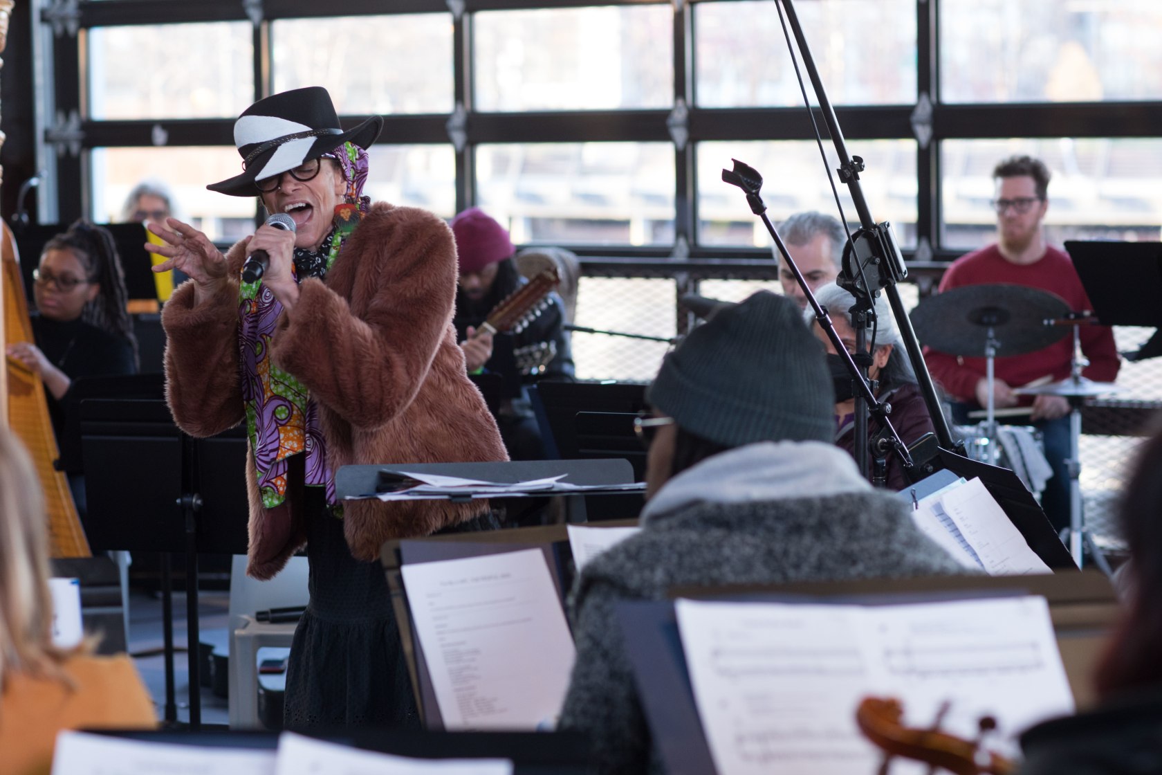 Ari Benjamin Meyers, Reahearsing Philadelphia, Various Locations, Philadelphia, Pennsylvania, 2021. Photo © Conrad Erb