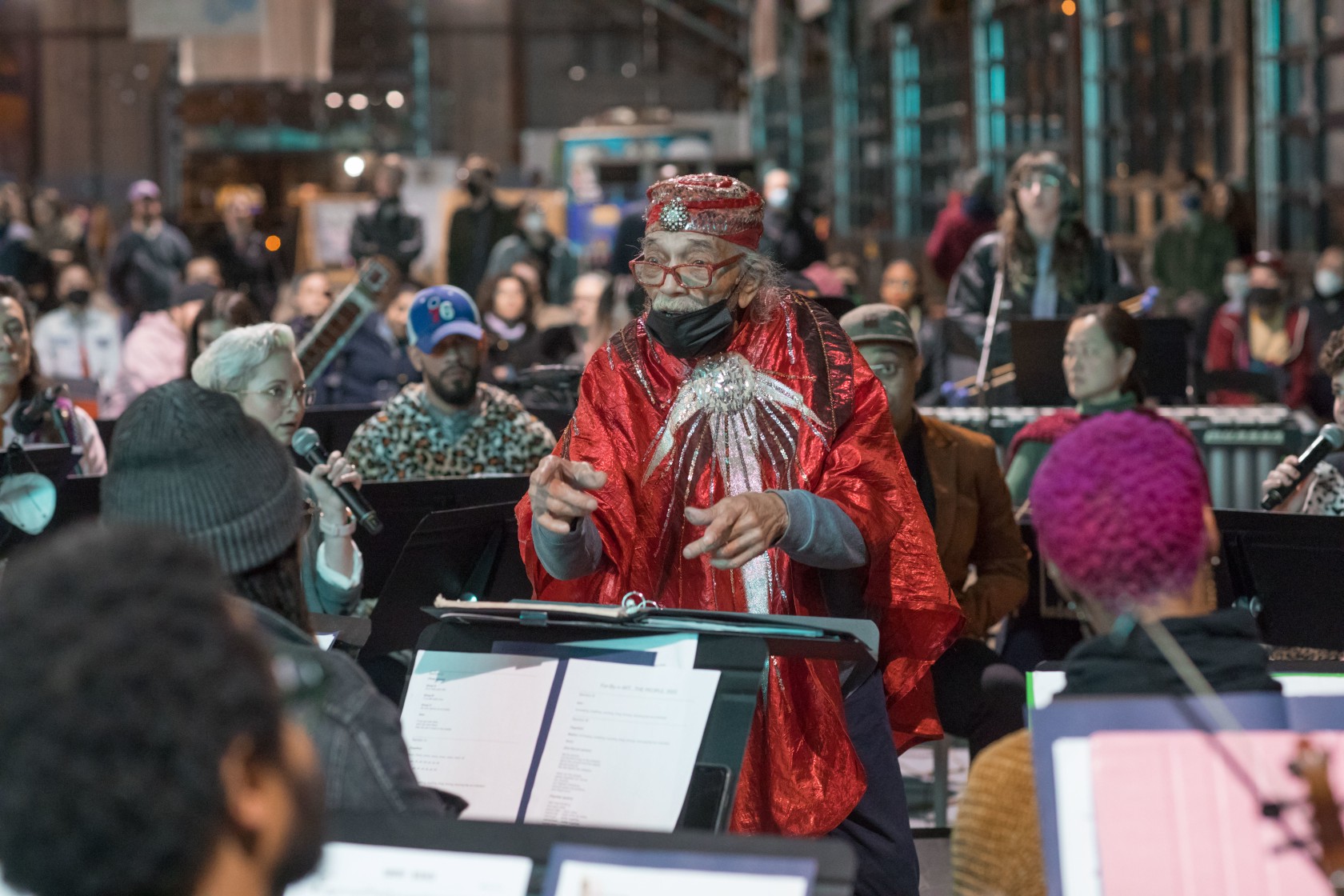 Ari Benjamin Meyers, Reahearsing Philadelphia, Various Locations, Philadelphia, Pennsylvania, 2021. Photo © Conrad Erb