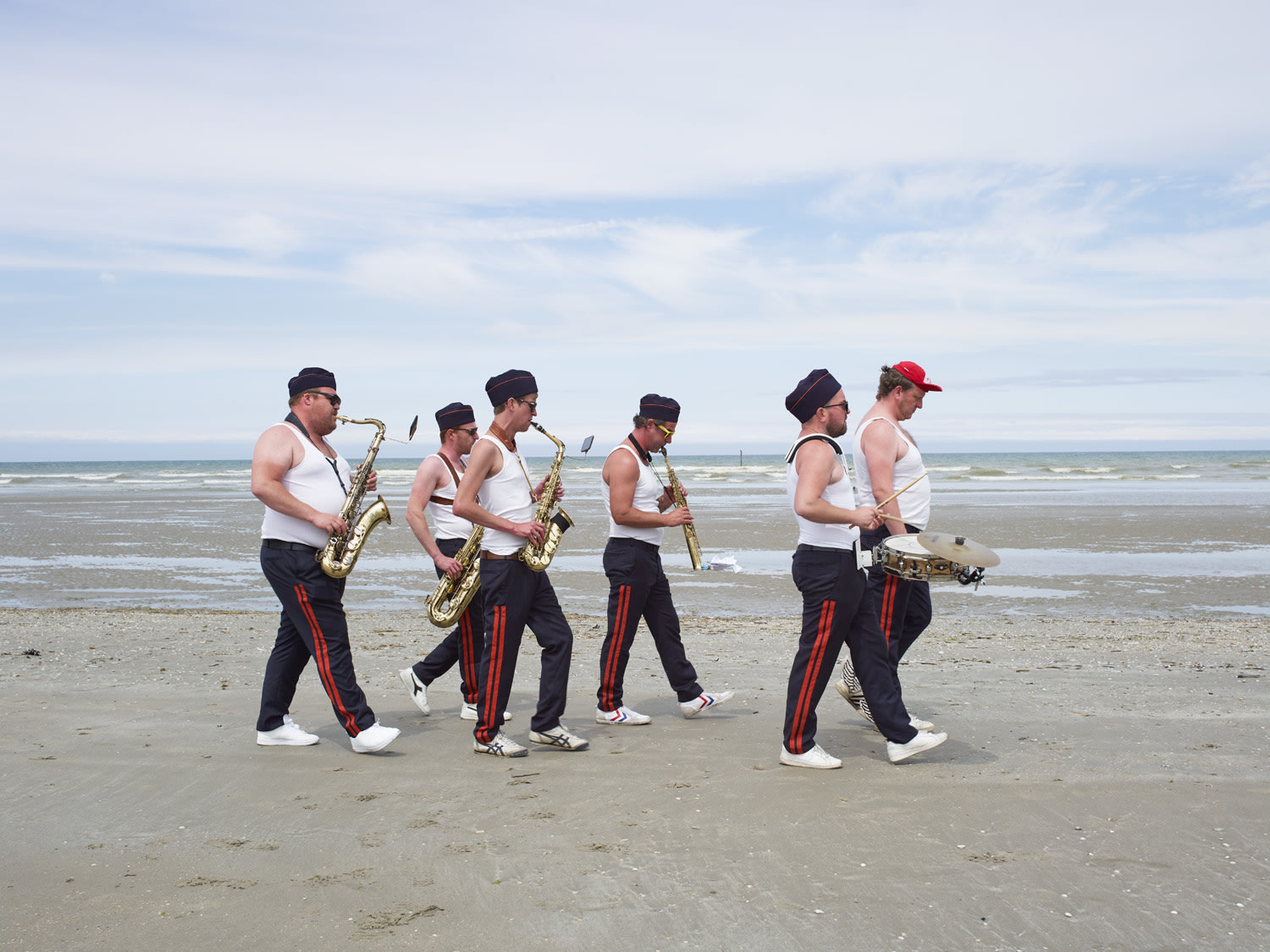 Ari Benjamin Meyers, The Long Parade, 2021. Performed at Beaufort 21: 7th Beaufort Triennial, Flanders, 2021. Photo © Kristien Daem