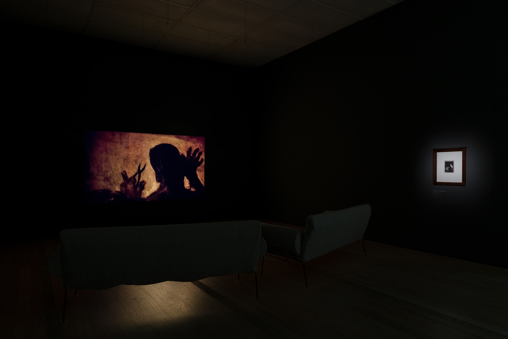 Exhibition view: La Quinta del Sordo, Fondation Beyeler, Riehen/Basel, 2021. Photo © Andrea Rossetti