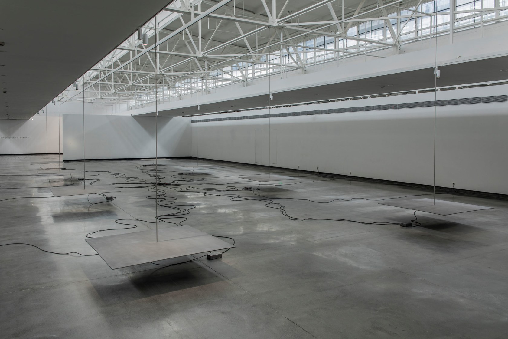 Exhibition view: Flow With Matter, Minsheng Art Museum, Shanghai, 2020. Photo © Shanghai Minsheng Art Museum