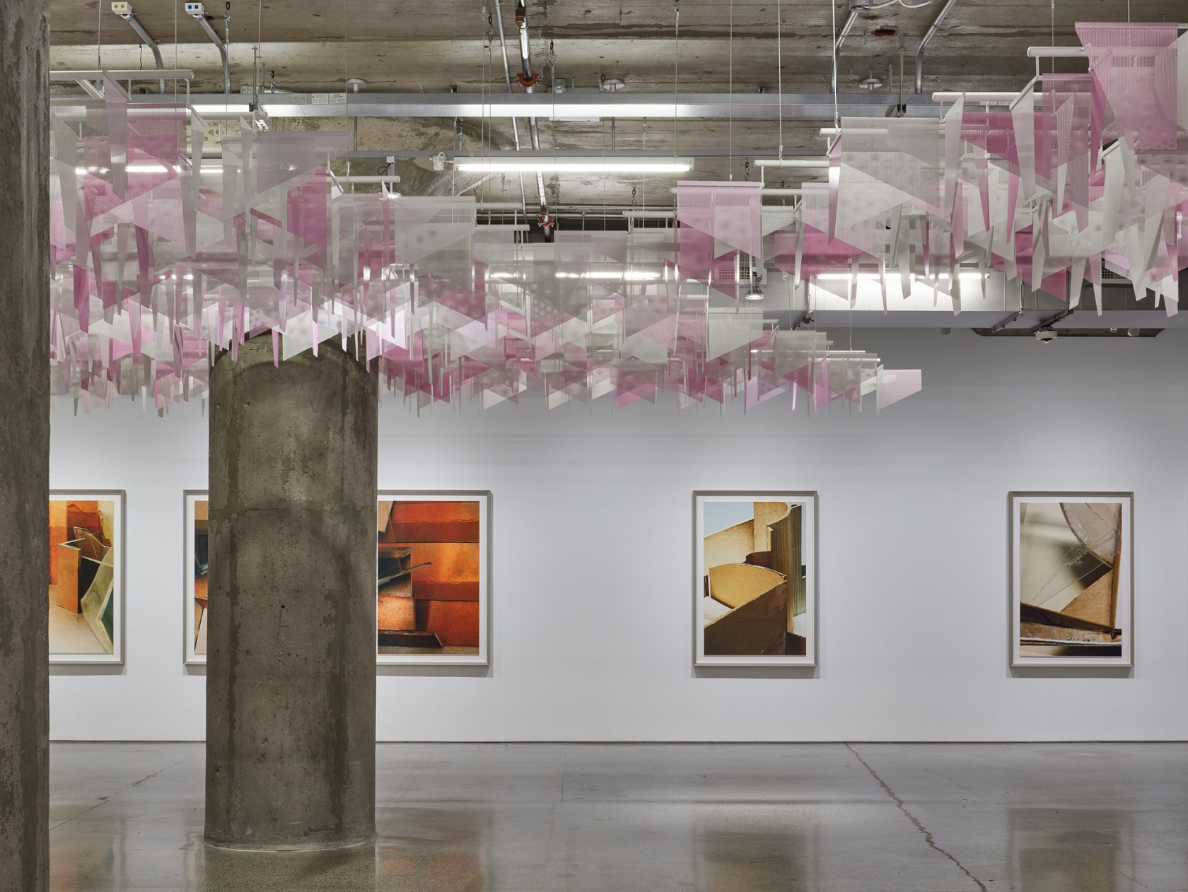 Exhibition view: Thomas Demand, HOUSE OF CARD, with Martin Boyce, Rirkrit Tiravanija, Caruso St John, MOCA, Toronto, 2022. © Thomas...