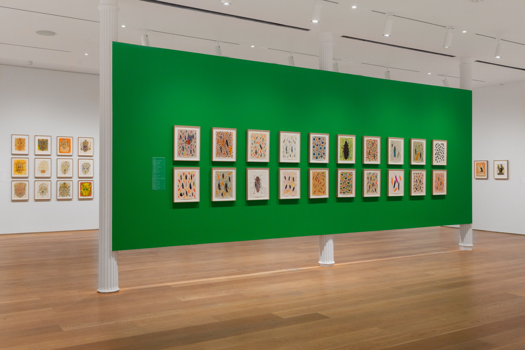 Exhibition view: Ecce Homo: The Drawings of General Idea, The Drawing Center, New York, 2022. Photo © Daniel Terna