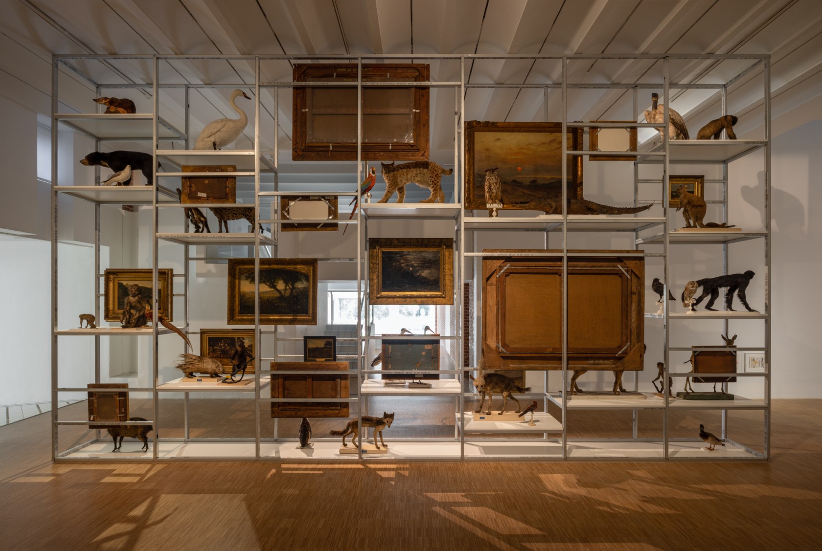 Exhibition view: Etienne Chambaud, Lâme, LaM, Lille Métropole Musée d'art moderne, d'art contemporain et d'art brut, 2022. Photo © Andrea...