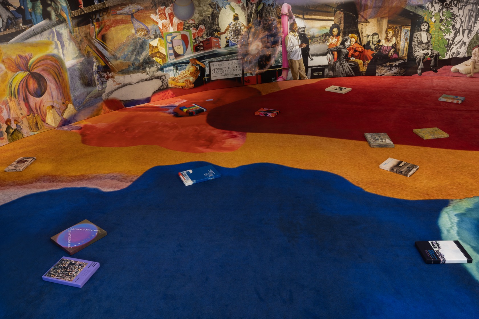 Exhibition view: Dominique Gonzalez-Foerster, Panoramism and the Abstract Sector, Esther Schipper, Berlin, 2022. © VG Bild-Kunst, Bonn 2022. Photo ©...