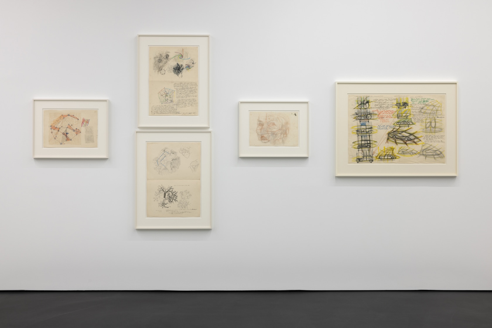 Exhibition view: Ends of Research. Stefan Bertalan, Esther Schipper, Berlin, 2023. Photo © Andrea Rossetti