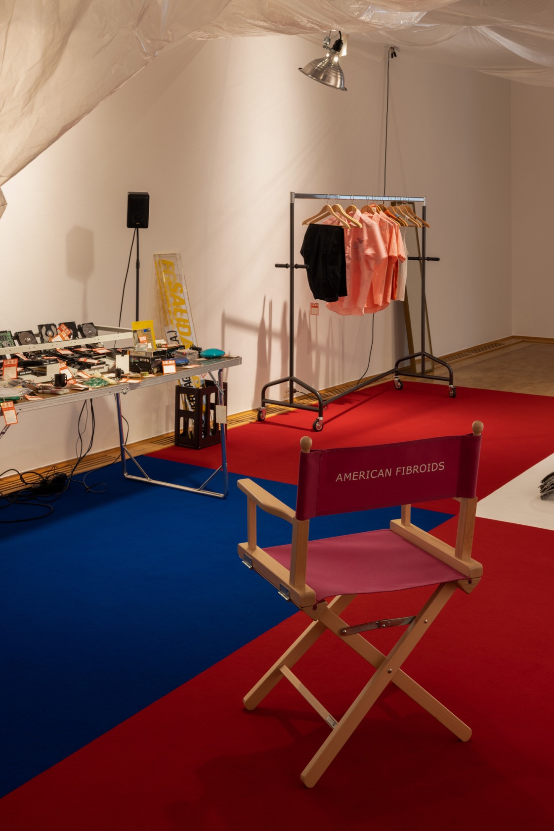 Exhibition view: Julia Scher, Maximum Security Society, Museum Abteiberg, Mönchengladbach, 2023. Photo © Andrea Rossetti