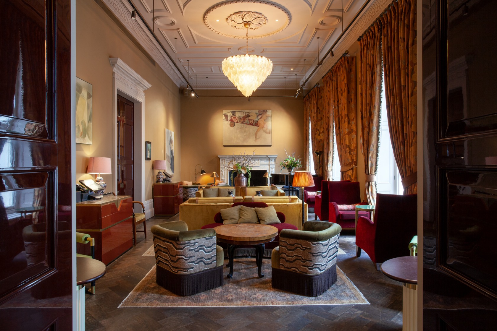 Exhibition view: Sarah Buckner, The Arts Club, London, 2023. Photo © Kate Elliott