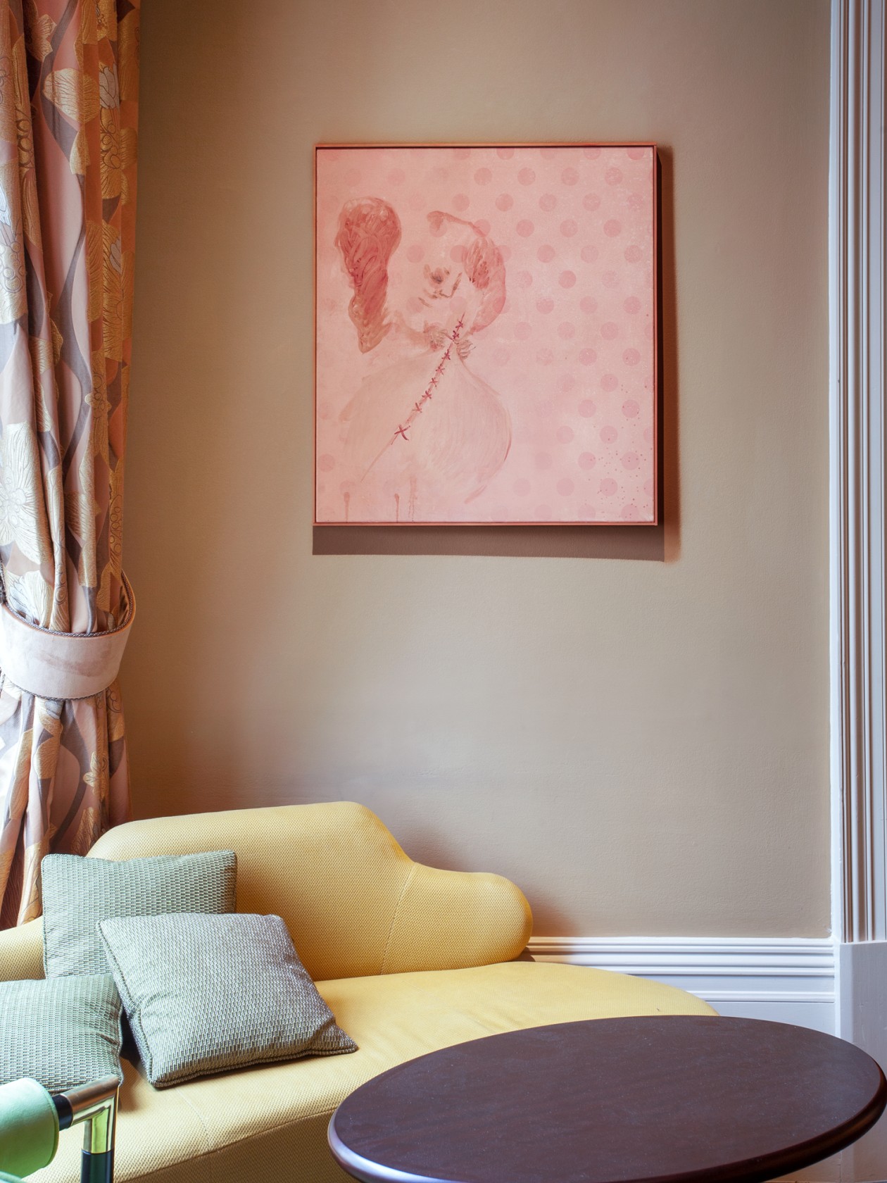 Exhibition view: Sarah Buckner, The Arts Club, London, 2023. Photo © Kate Elliott