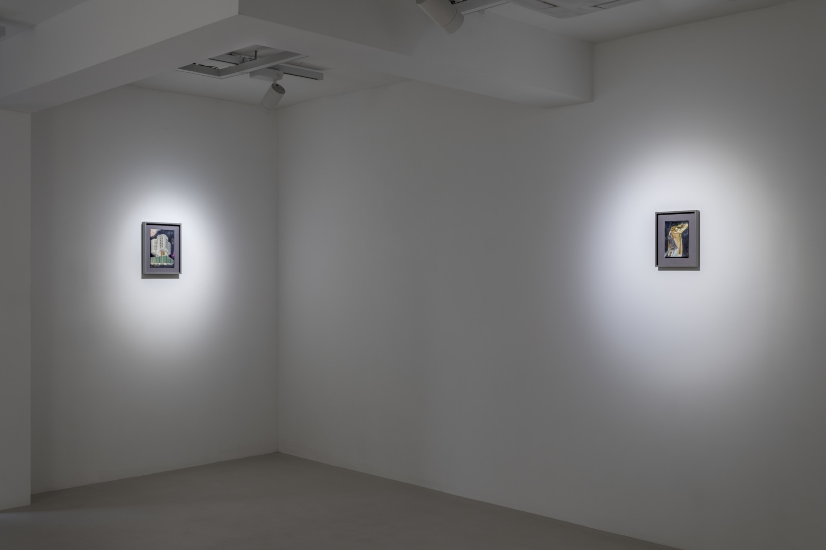 Exhibition view: The Window. Isa Melsheimer, Esther Schipper, Seoul, 2023. Photo © Hyun Jun Lee