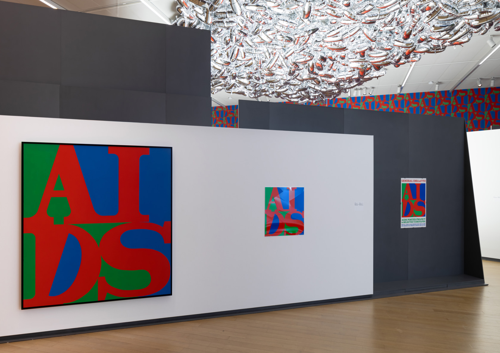 Exhibition view: General Idea, Stedelijk Museum Amsterdam, 2023. © General Idea, Photo © Peter Tijhuis