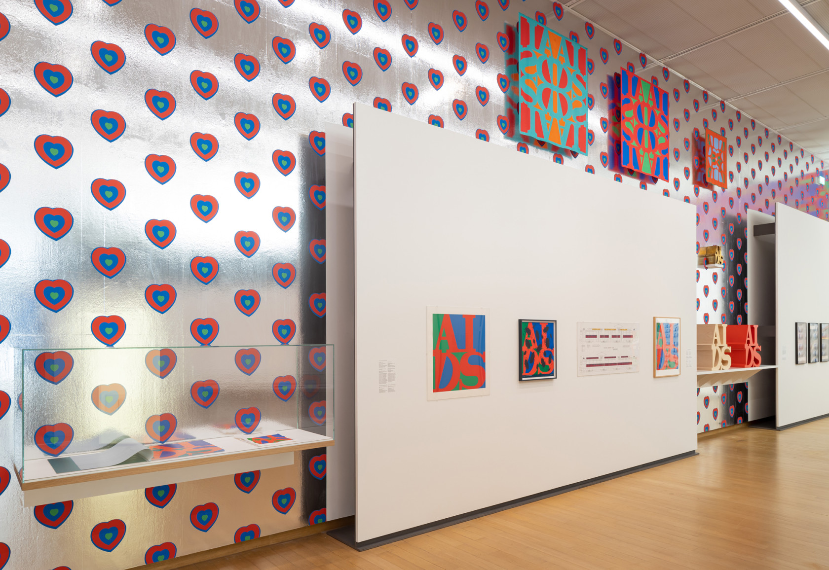 Exhibition view: General Idea, Stedelijk Museum Amsterdam, 2023. © General Idea, Photo © Peter Tijhuis