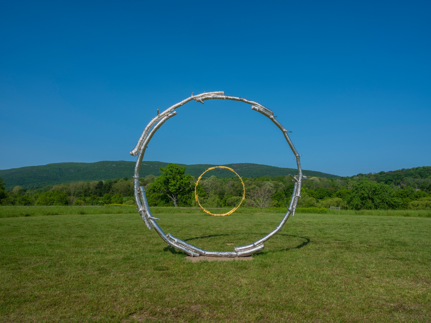 Exhibition view: Ugo Rondinone, the sun and the moon, Storm King Art Center, New Windsor, New York, 2023. Photo ©...