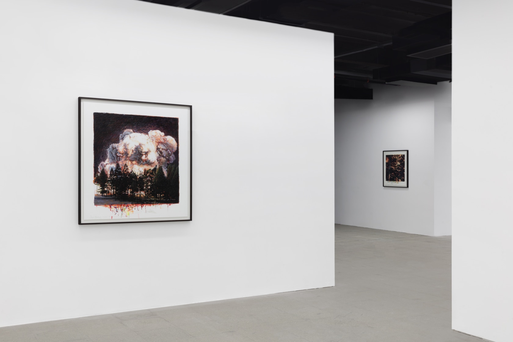 Exhibition view: David Claerbout, Wildfire, Gallery Weekend Beijing, 2023. Courtesy the artist and Esther Schipper, Berlin/ Paris/Seoul. Photo © Yang...