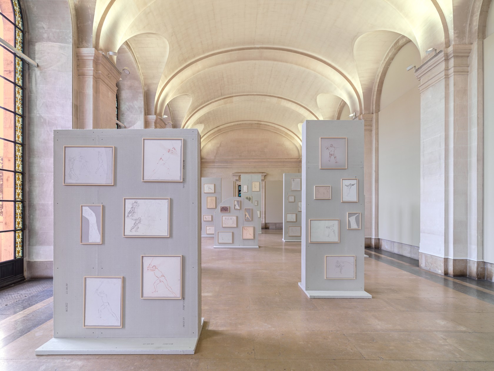 Exhibition view: Ugo Rondinone, when the sun goes down and the moon comes up, Musée d’art et d’histoire de Genève,...