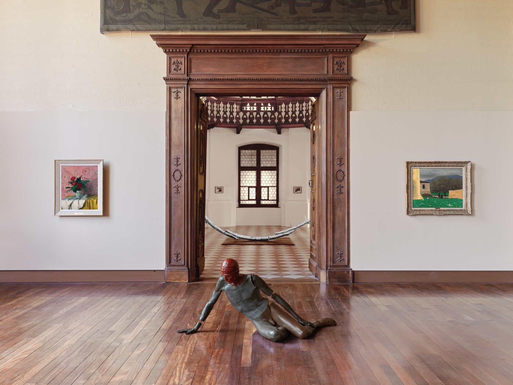 Exhibition view: Ugo Rondinone, when the sun goes down and the moon comes up, Musée d’art et d’histoire de Genève,...