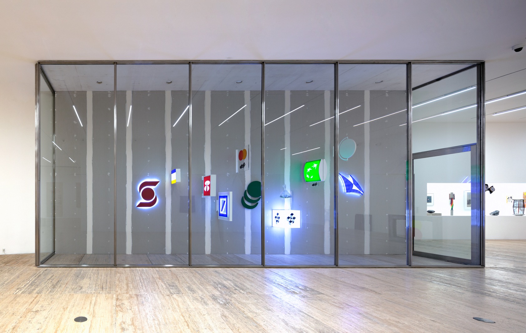 Exhibition view: Gabriel Kuri: Forecast. Museo Jumex, 2023. Photo: Abigail Enzaldo.