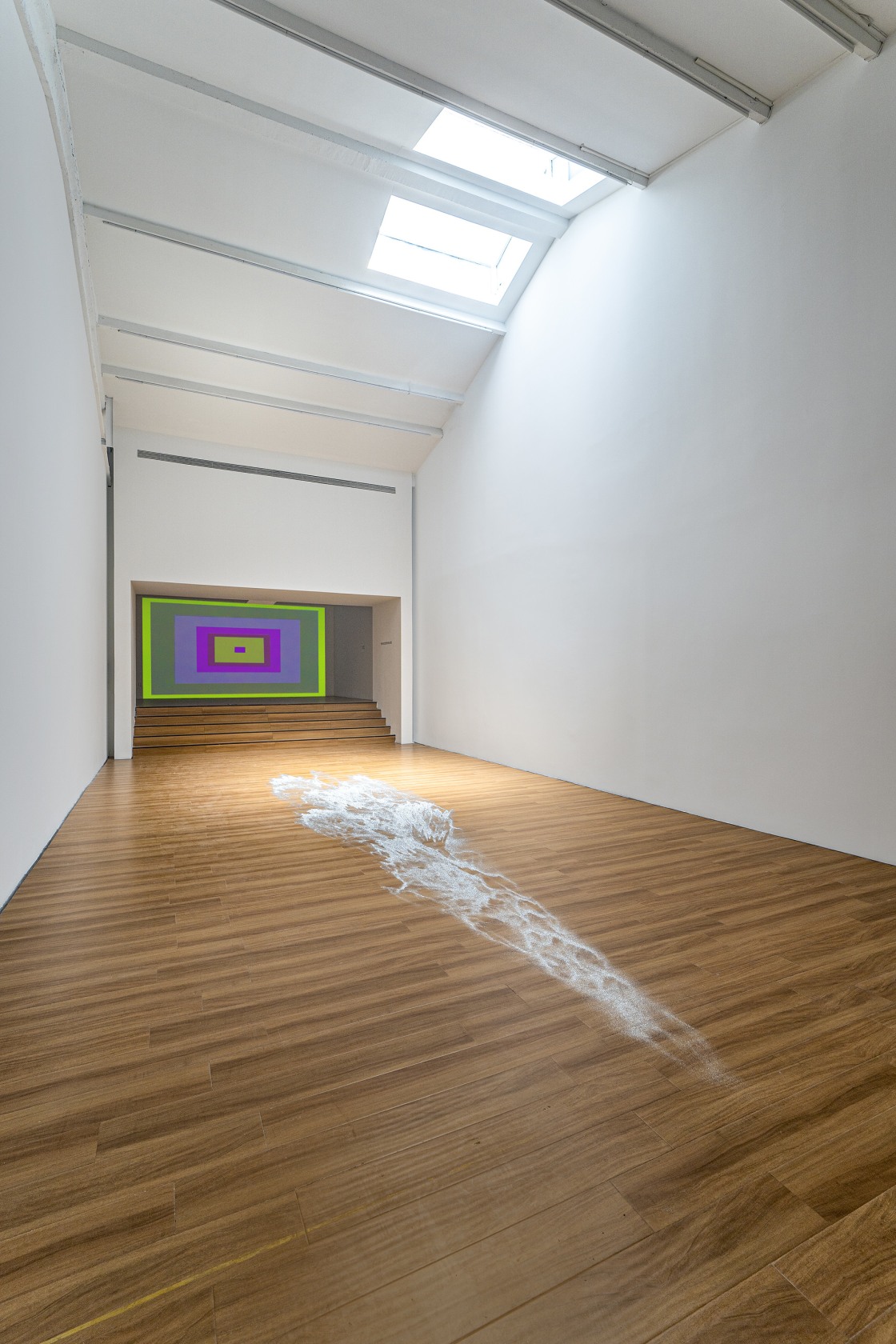 Exhibition views: Ann Veronica Janssens, pinkyellowblue, M WOODS Museum, Beijing 2023. © the artist / VG Bild-Kunst, Bonn 2023. ©...