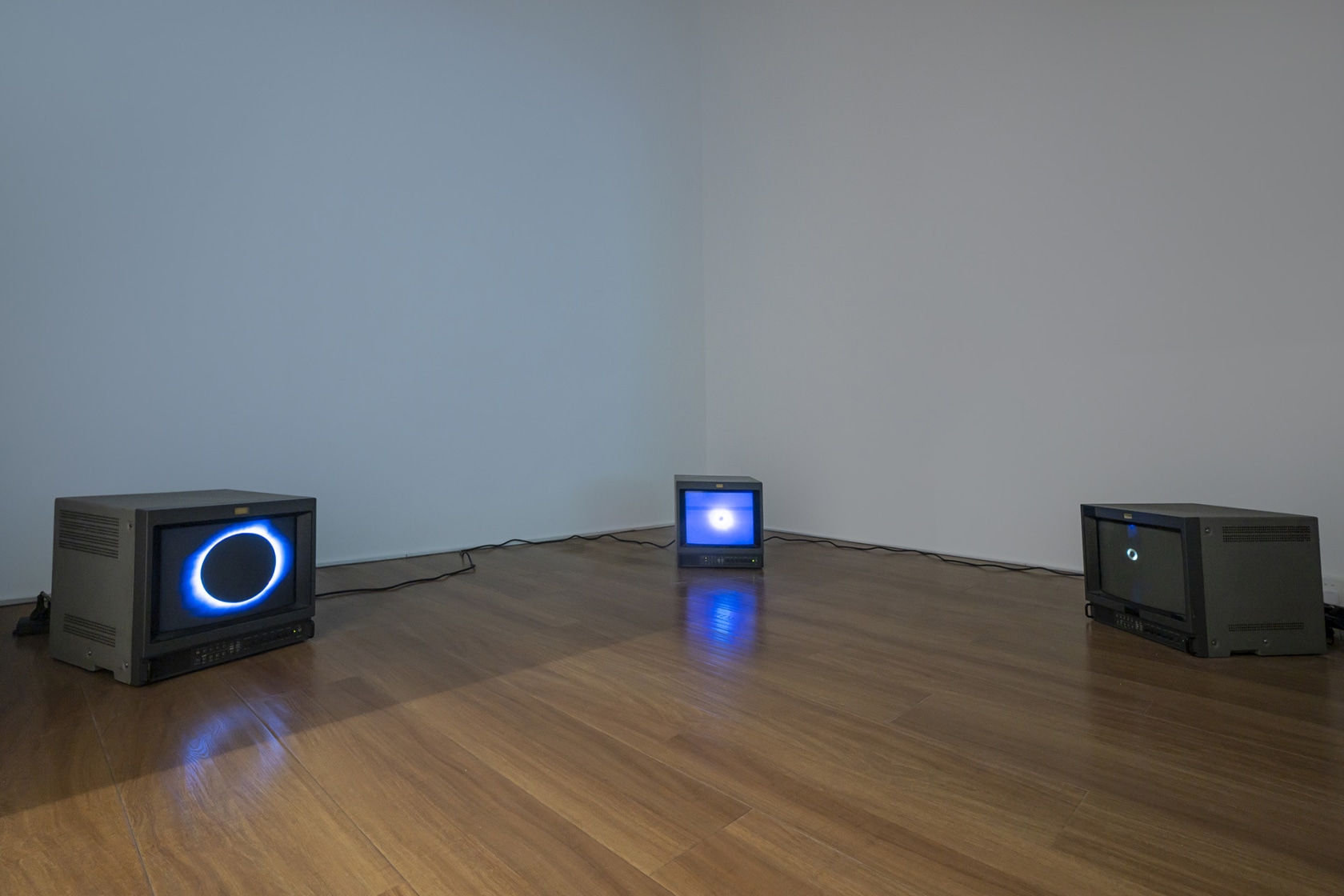 Exhibition views: Ann Veronica Janssens, pinkyellowblue, M WOODS Museum, Beijing 2023. © the artist / VG Bild-Kunst, Bonn 2023. ©...