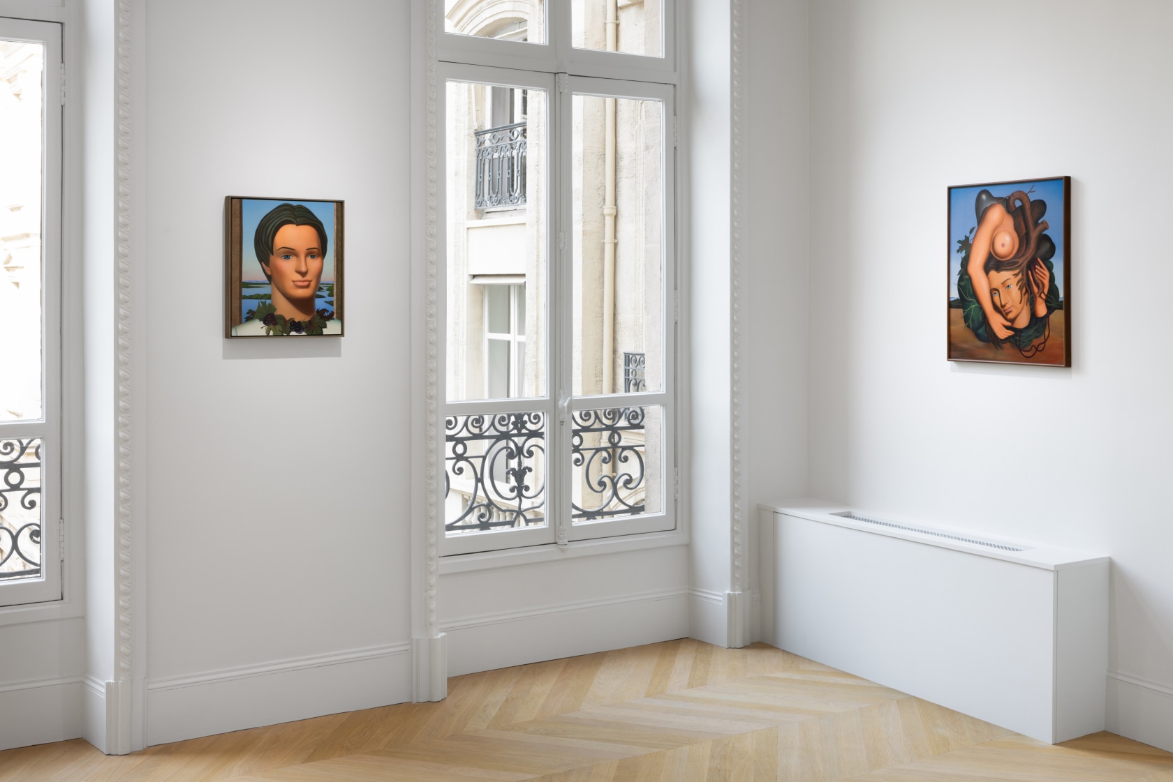 Exhibition view: Sun Yitian, Once upon a time, Esther Schipper, Paris, 2023. Photo © Andrea Rossetti