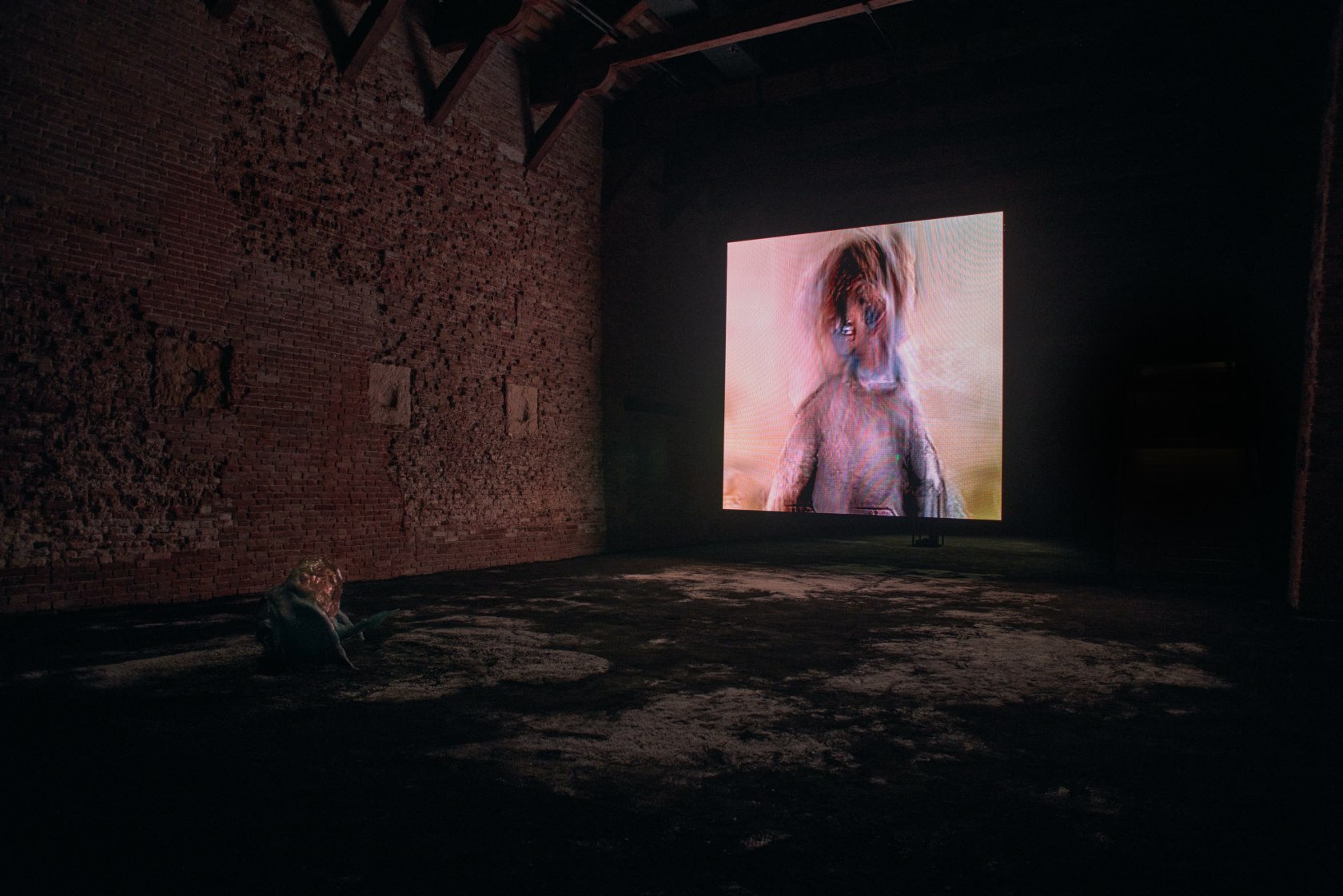 Exhibition view: Pierre Huyghe, Liminal, Punta della Dogana – Pinault Collection, Venice, 2024. Photo © Ola Rindal