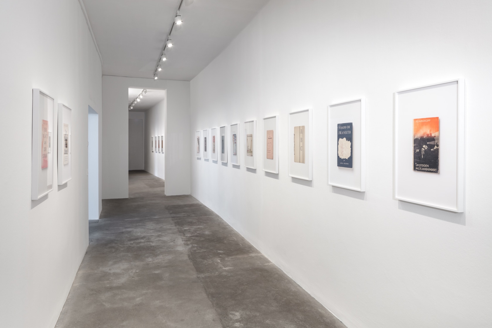 Exhibition view: Annette Kelm, Die Bücher, Museum Frieder Burda – Salon Burda, Berlin (2020). Photo © Thomas Bruns