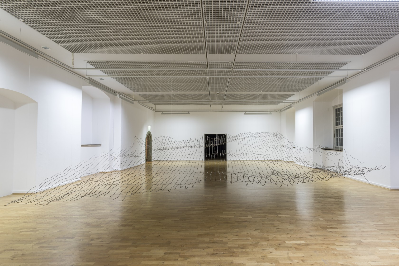 Exhibition view: Julius von Bismarck, Gewaltenteilung, Städtische Galerie Wolfsburg (2017). Photo © Frank Sperling