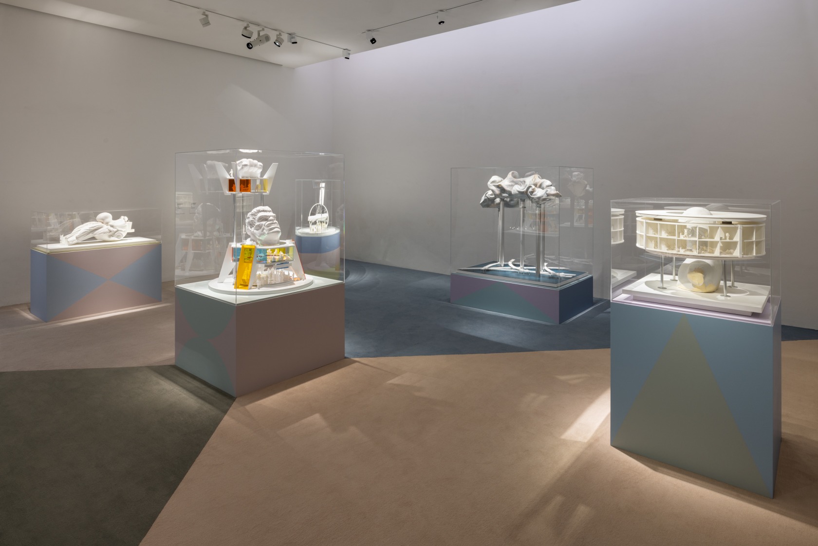 Exhibition view: Simon Fujiwara, It‘s a Small World, Museum of Contemporary Art Kiasma Helsinki, 2024. Photo © Andrea Rossetti