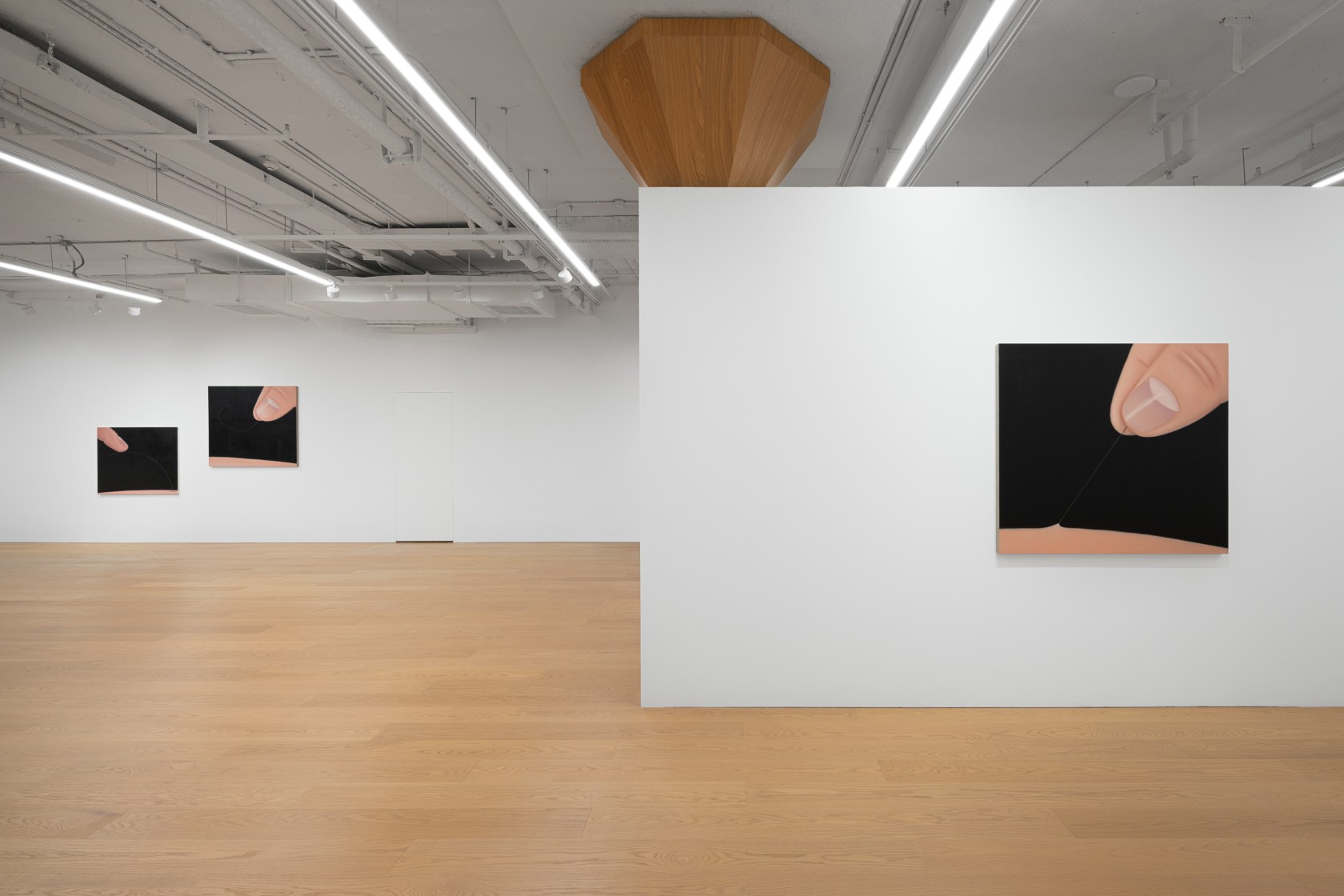 Exhibition view: Tomasz Kręcicki, Light as A Feather, Longlati Foundation, Shanghai, 2024. Photo © Longlati