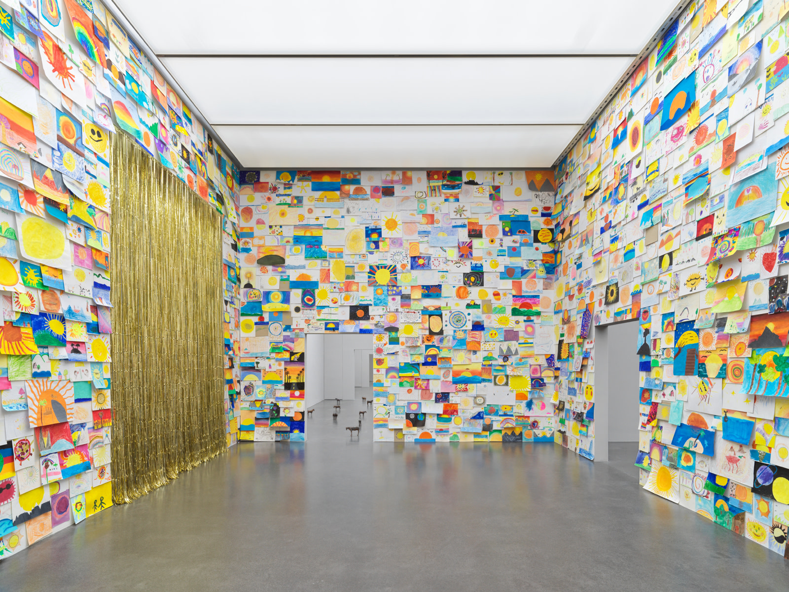 Exhibition views: Ugo Rondinone, Cry Me a River, Kunstmuseum Luzern (2024). Photo © Stefan Altenburger